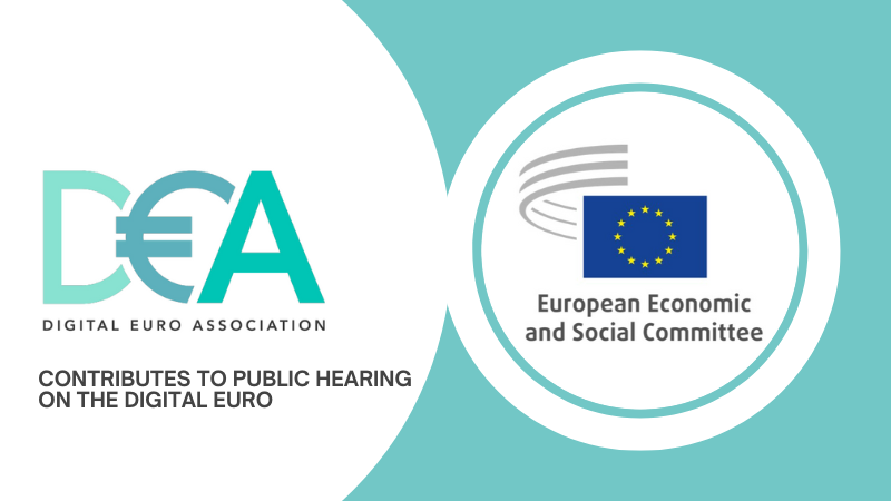 Digital Euro Association contributes to Public Hearing on the digital euro