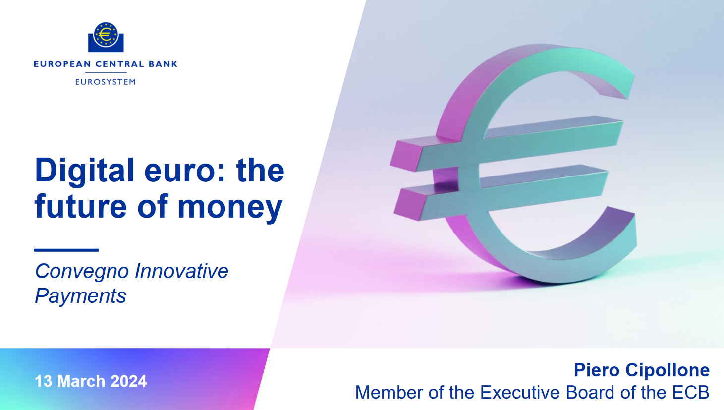 The Journey Towards a Digital Euro: An Update